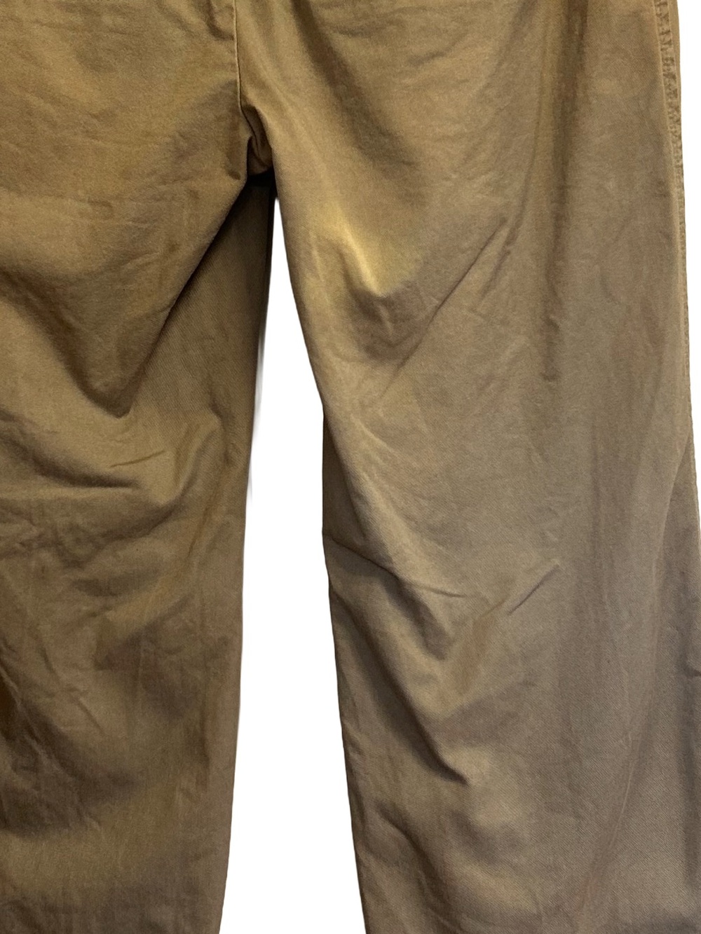 Vintage Ann Taylor 90s Cotton Rayon Blend Khaki Chino Pants - Picture 6 of 6